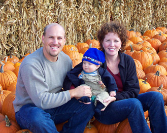 A family Pumpkin Patch